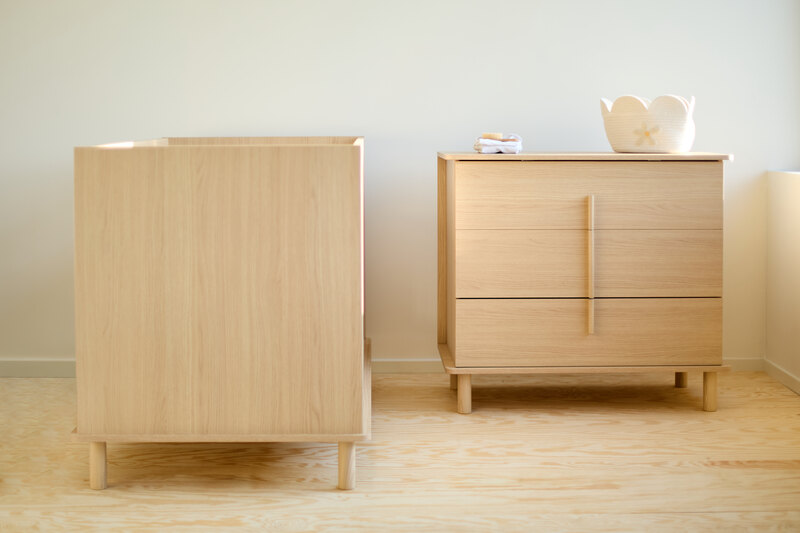 Chambre Nordica : lit et commode Childhome lifestyle 4