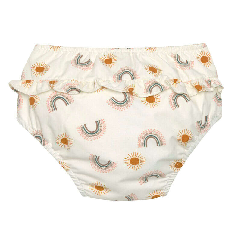 Couche de bain Arc-en-ciel nature Lassig derriere