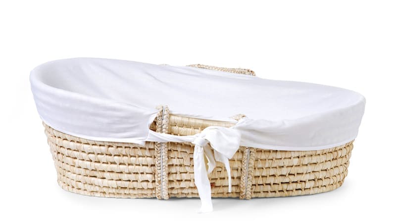 Habillage pour couffin MoÏse Childhome blanc