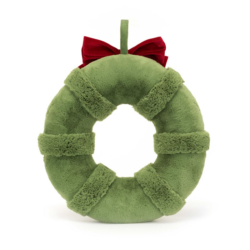 Couronne de Noël Amuseable Decorated Wreath Jellycat dos