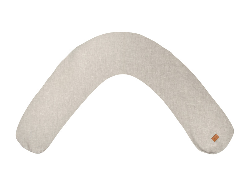 Coussin d'allaitement Big Flopsy Lin Naturel Beaba produit face