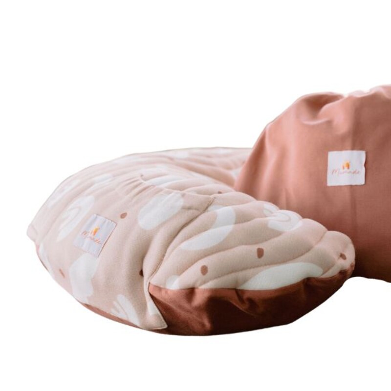 Coussin d'allaitement nomade Rainbow Mumade produit face