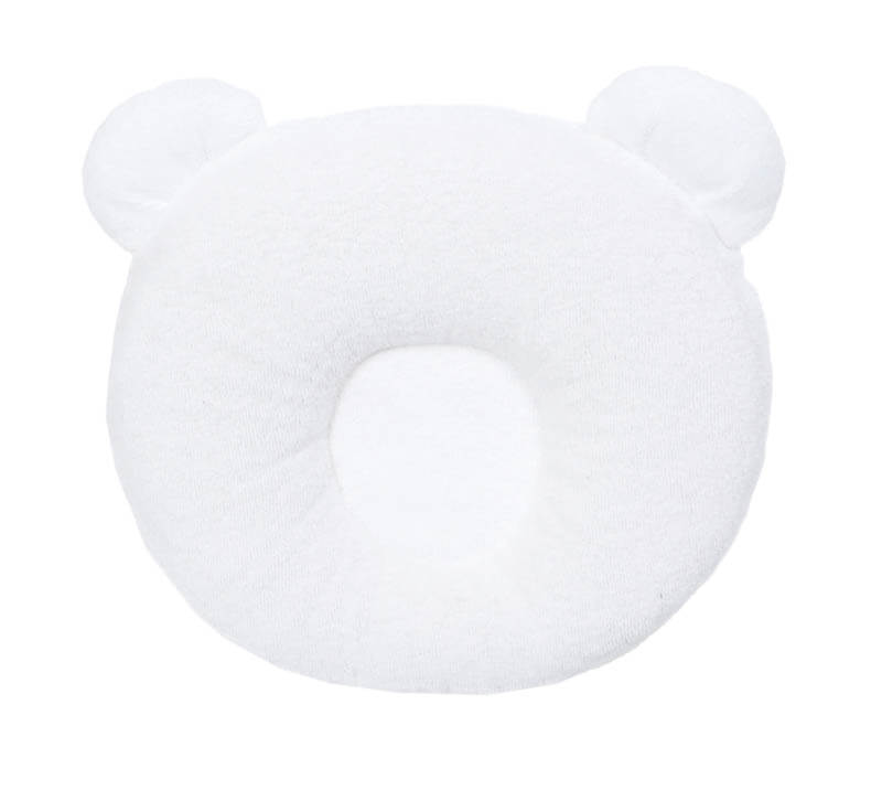 Coussin anti tête plate P'tit Panda Blanc Candide