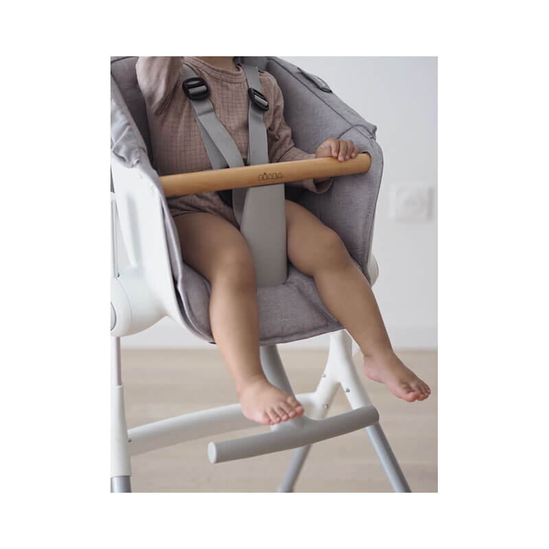 Coussin d'assise pour Chaise Haute Up and Down Grey Béaba bébé