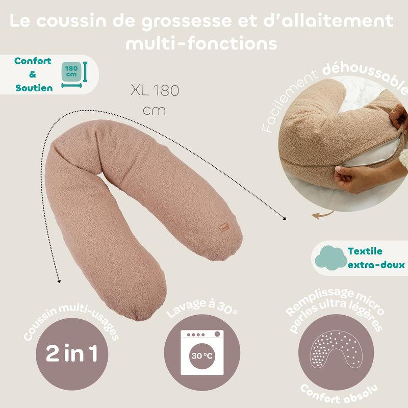 Coussin Big Flopsy Teddy BEABA détails 2