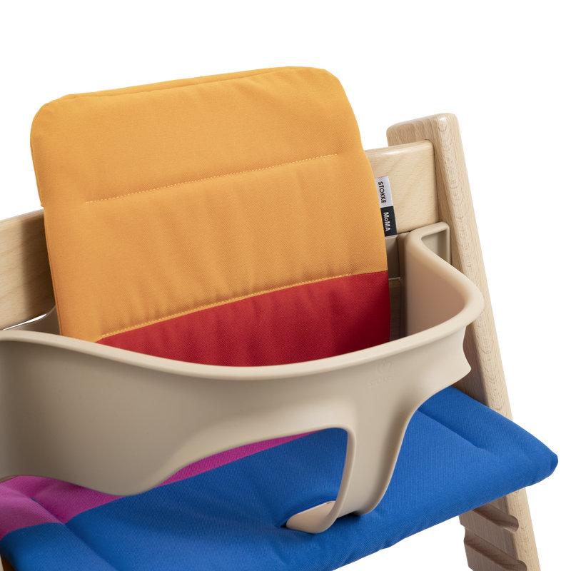 Coussin chaise haute Tripp Trapp MoMA Stokke avec baby set