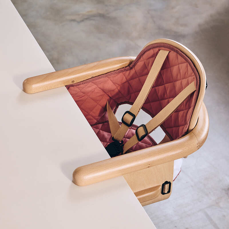 Coussin pour chaise de table Hiko Charlie Crane Bois de Rose