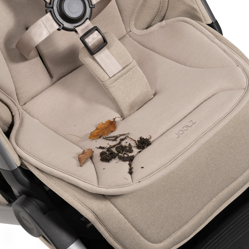 Coussin confort respirant pour poussettes Joolz sandy Taupe Joolz zoom assise