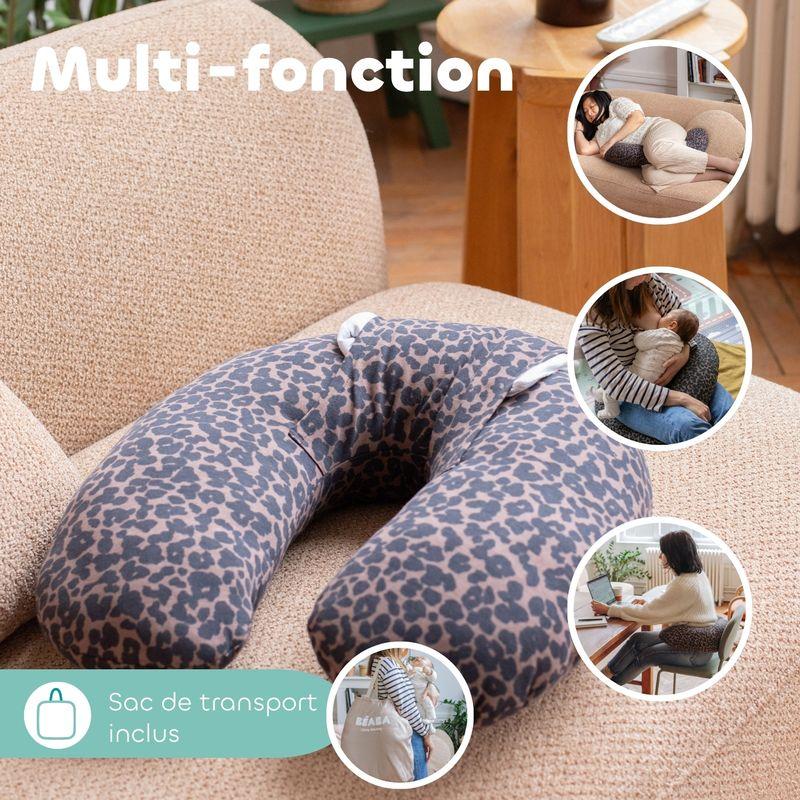Coussin d'allaitement Little Warmy Jersey Leopard BEABA caractéristiques 3
