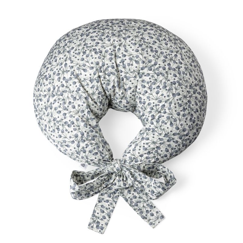 Coussin de maternité en coton bio Blue Olive Sebra produit