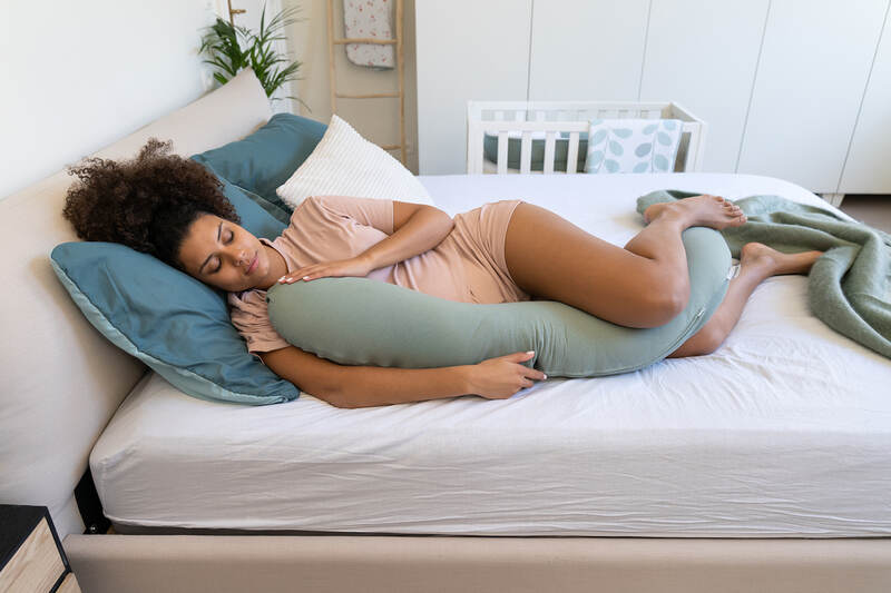 Coussin de maternité Doomoo Tetra  Babymoov lifestyle 1