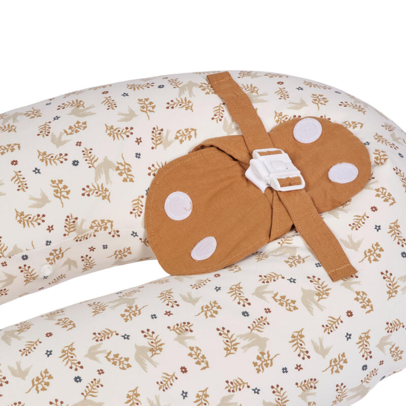 Coussin de maternité et d'allaitement Multirelax Jersey Colombes Candide harnais