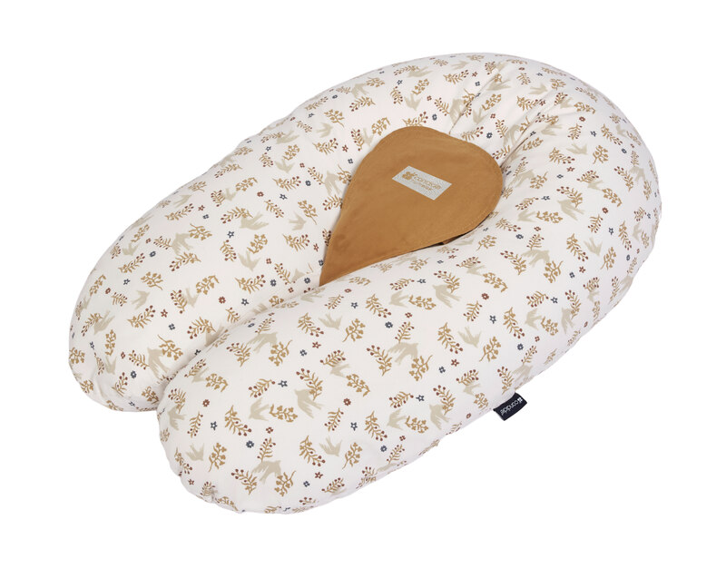 Coussin de maternité et d'allaitement Multirelax Jersey Colombes Candide face