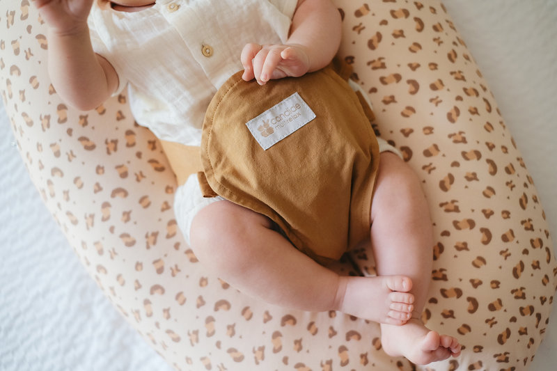 Coussin de maternité et d'allaitement Multirelax Jersey Léopard Candide lifestyle 5