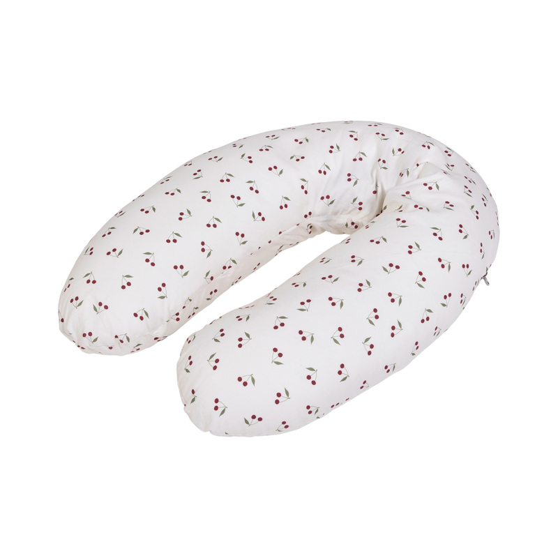Coussin de maternité Polyester-Coton Cerises CANDIDE cote