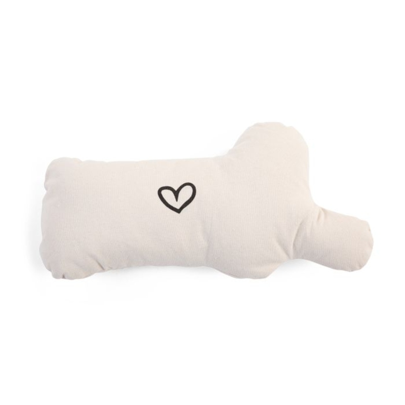 Coussin en toile Love Letter Childhome back 