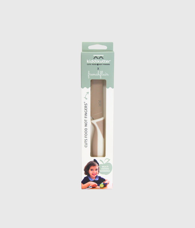 Couteau d'apprentissage Cream Kiddikutter packaging