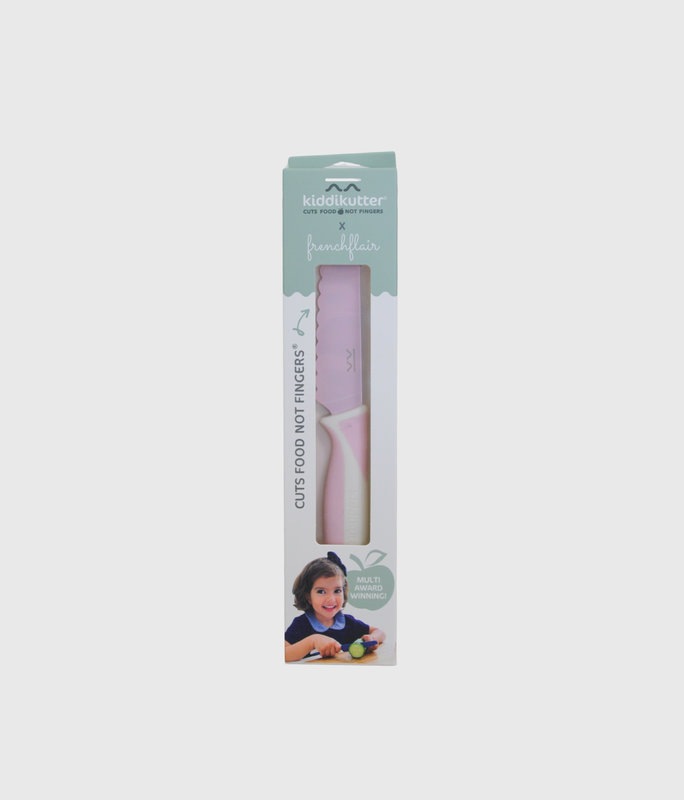 Couteau d'apprentissage Pink Petal Kiddikutter packaging