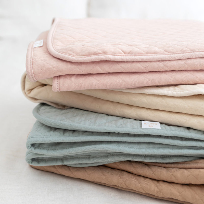 Couverture 75x100cm Pady quilted + jersey  tog 3 Lunar Bemini avaec autres produit 2
