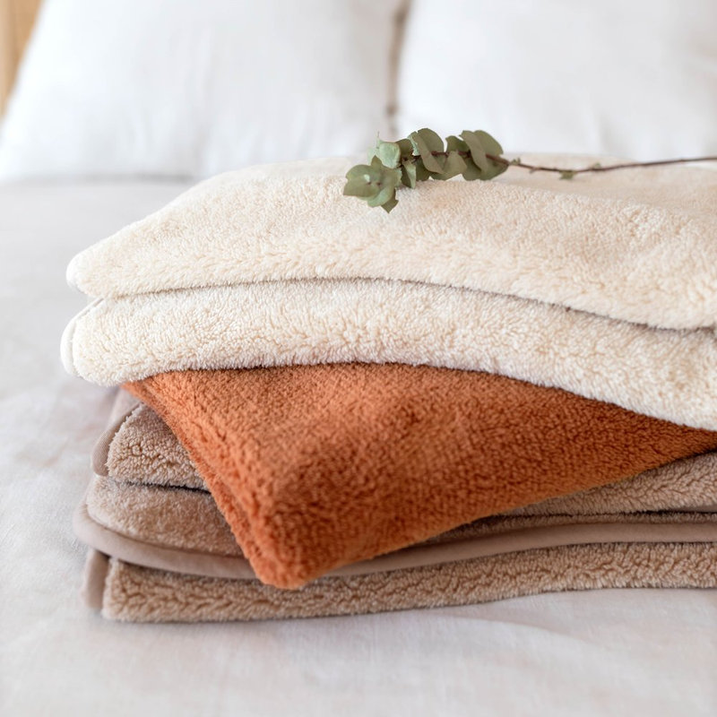 Couverture 75x100cm Softy tog 2,5 Marshmallow Bemini avec autres produits 