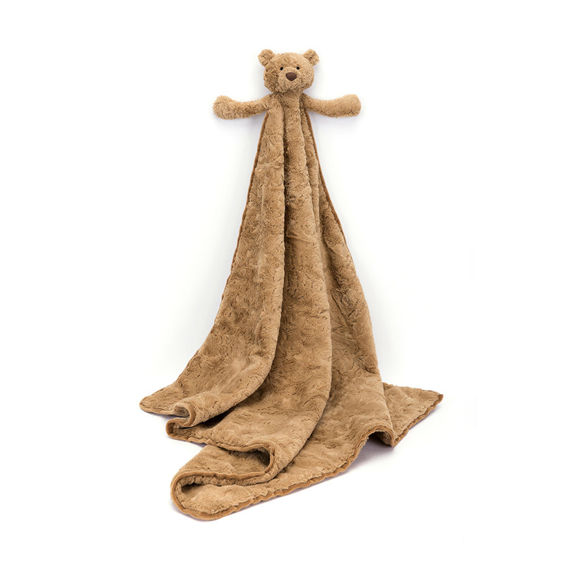 Couverture avec doudou Bartholomew Bear Jellycat produit 