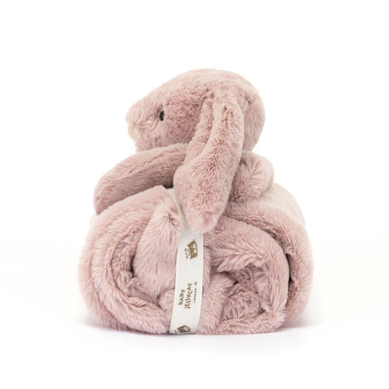 Couverture avec doudou Bashful Luxe Bunny Blankie Jellycat cote