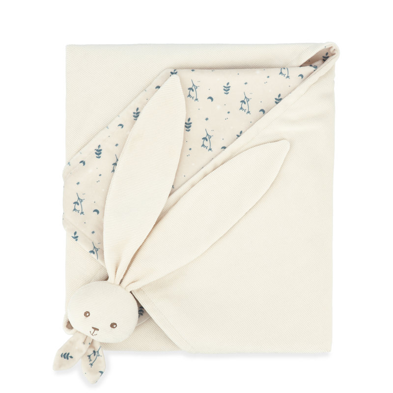 Couverture avec doudou Crème Kaloo produit plié