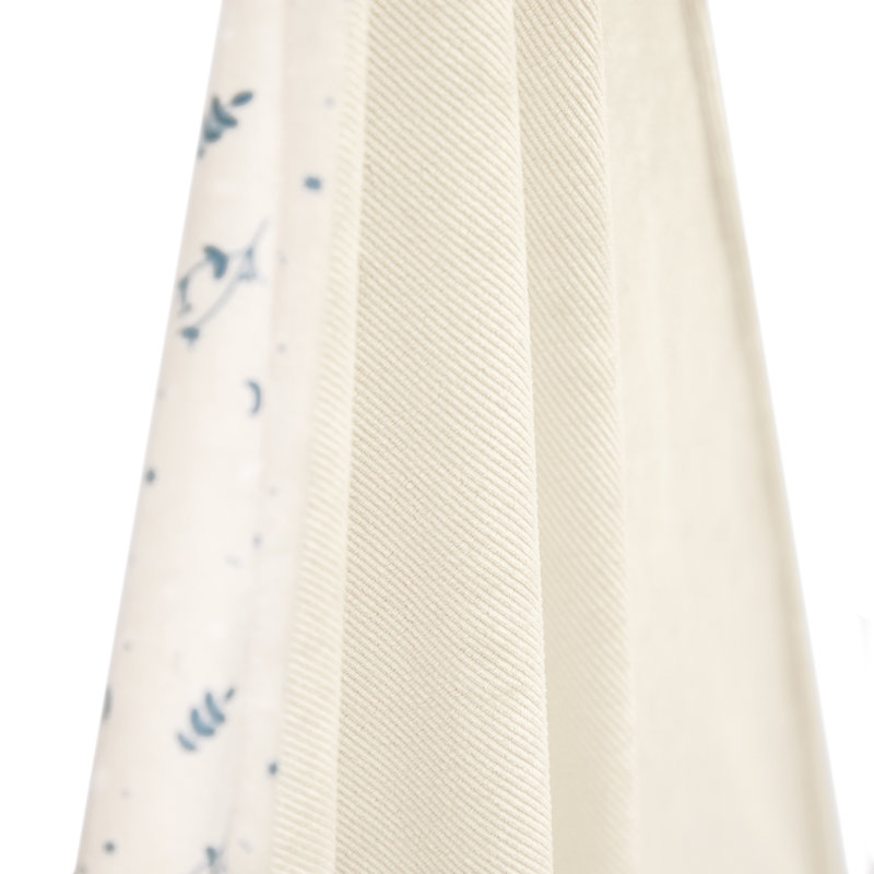 Couverture avec doudou Crème Kaloo zoom tissus 1