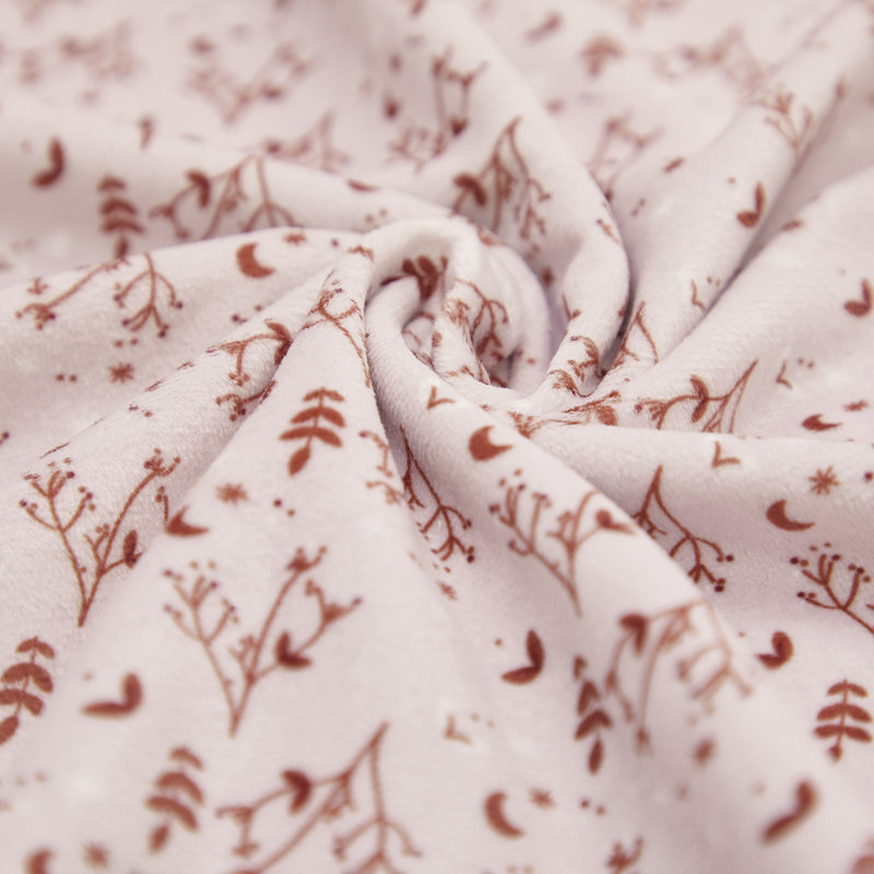 Couverture avec doudou Terracotta Kaloo zoom tissus 3