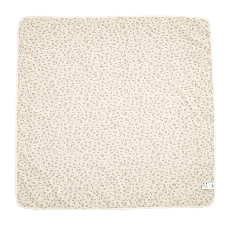 Couverture d'emmaillotage en mousseline 110x110 cm STOKKE face 2