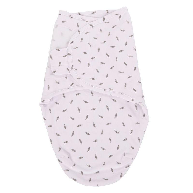 Couverture D'emmaillotage  Plumes Grises Petit BO JUNGLE produit