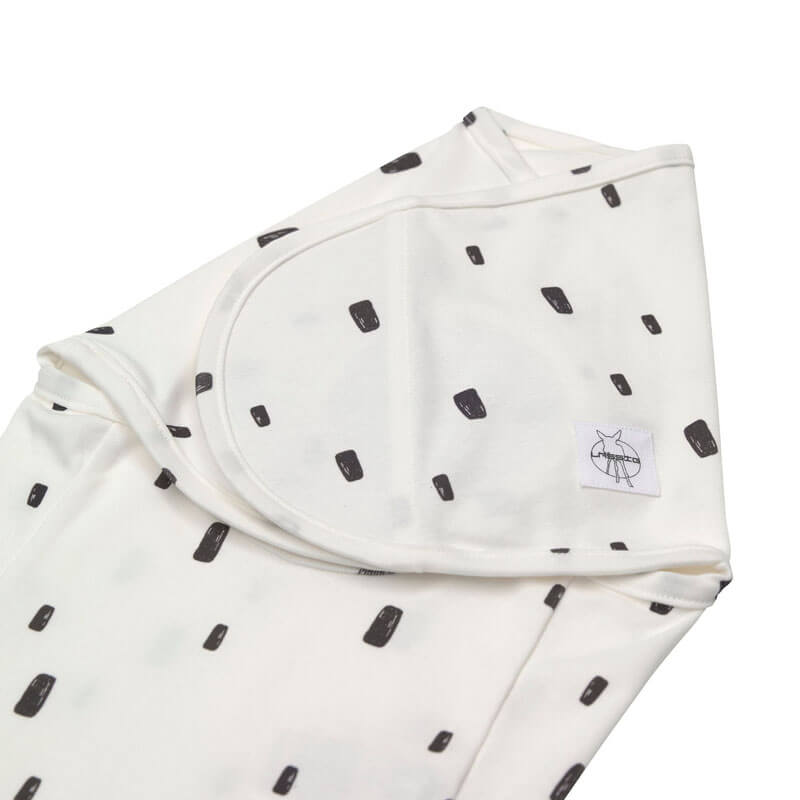 Couverture d'emmaillotage Cozy Swaddle Bag Lassig fermée