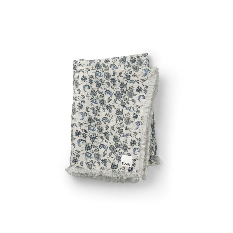 Couverture en Coton Doux Garden Leo Toile Elodie pliée