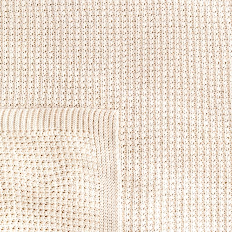 Couverture Knitty Ecru BEMINI zoom