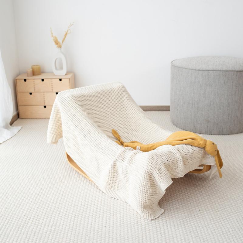 Couverture Knitty Ecru BEMINI lifestyle 1