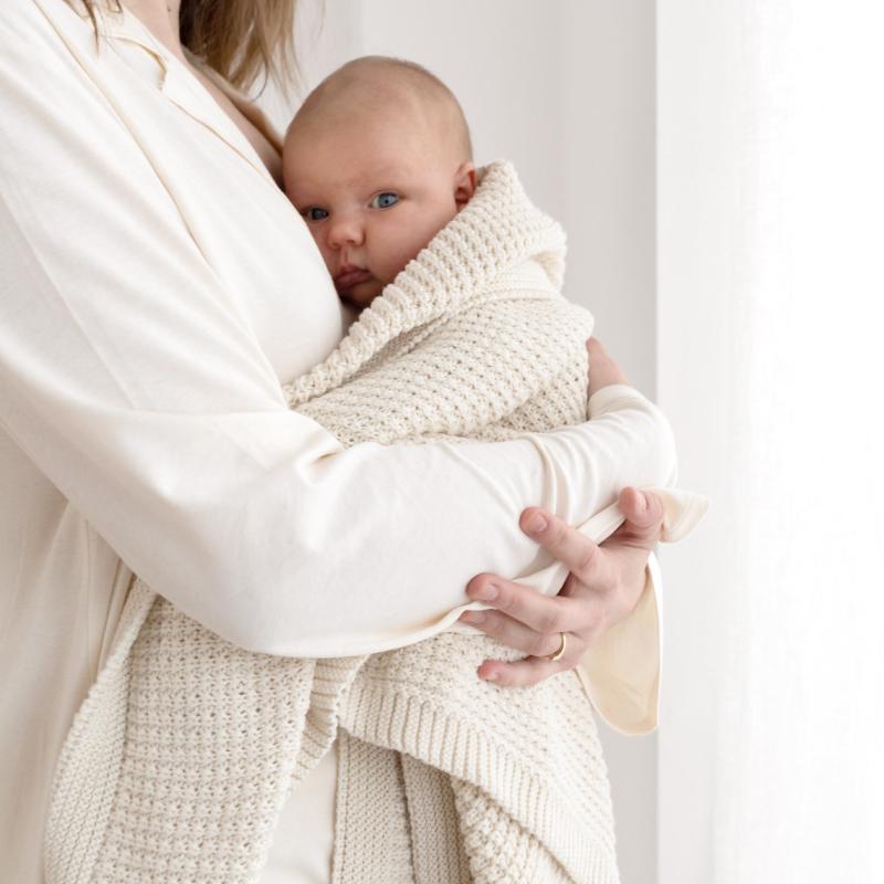 Couverture Knitty Ecru BEMINI lifestyle 3