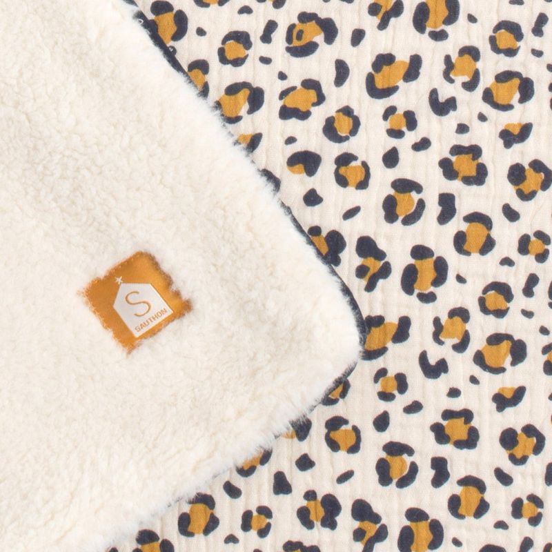 Couverture Léopard Sauthon verso