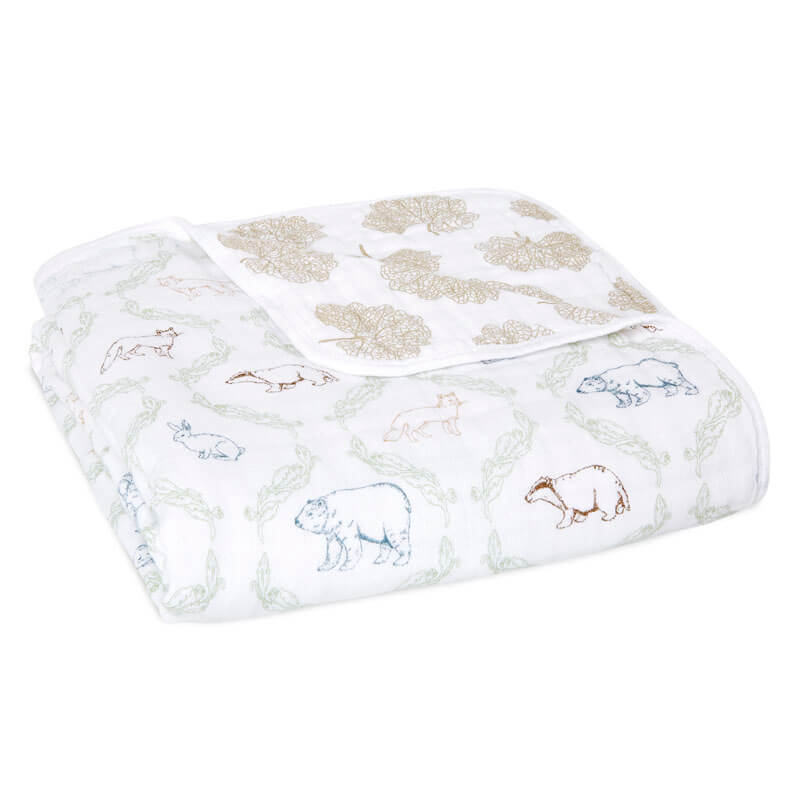 Couverture en mousseline de coton Harmony Aden + Anais