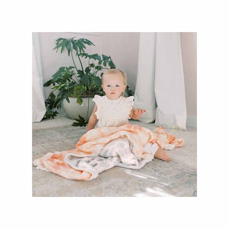 Couverture de rêve silky soft Koi pond Aden + Anais Ambiance