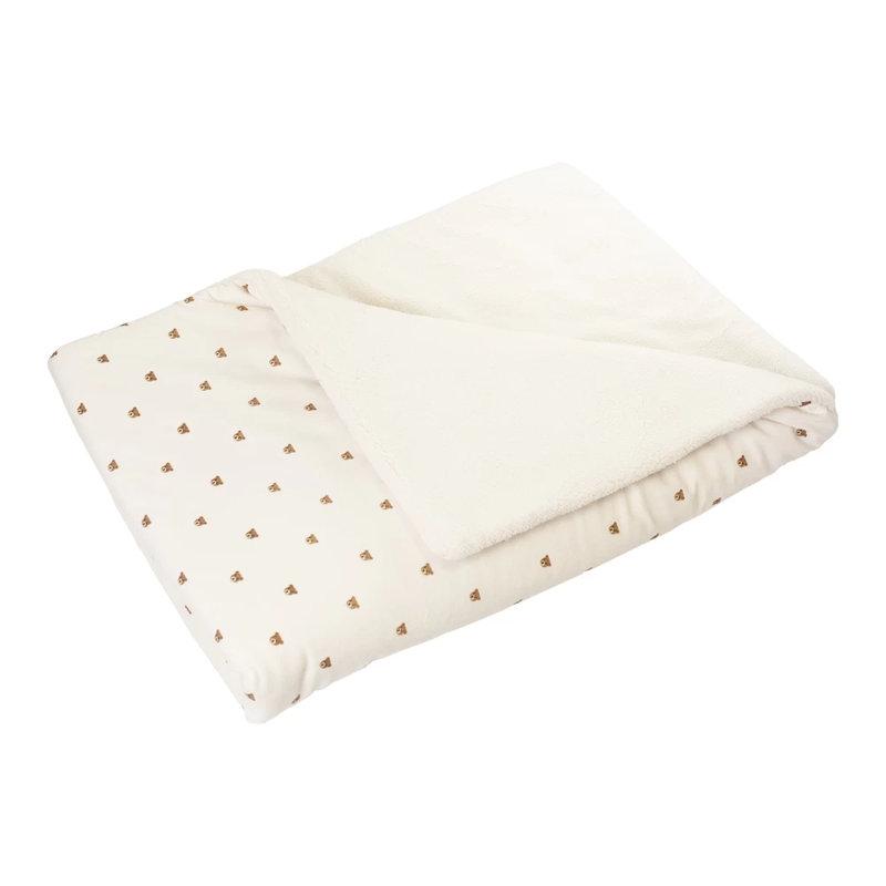 Couverture réversible 100 x 140cm OURS BJÖRN Trois Kilos Sept produit