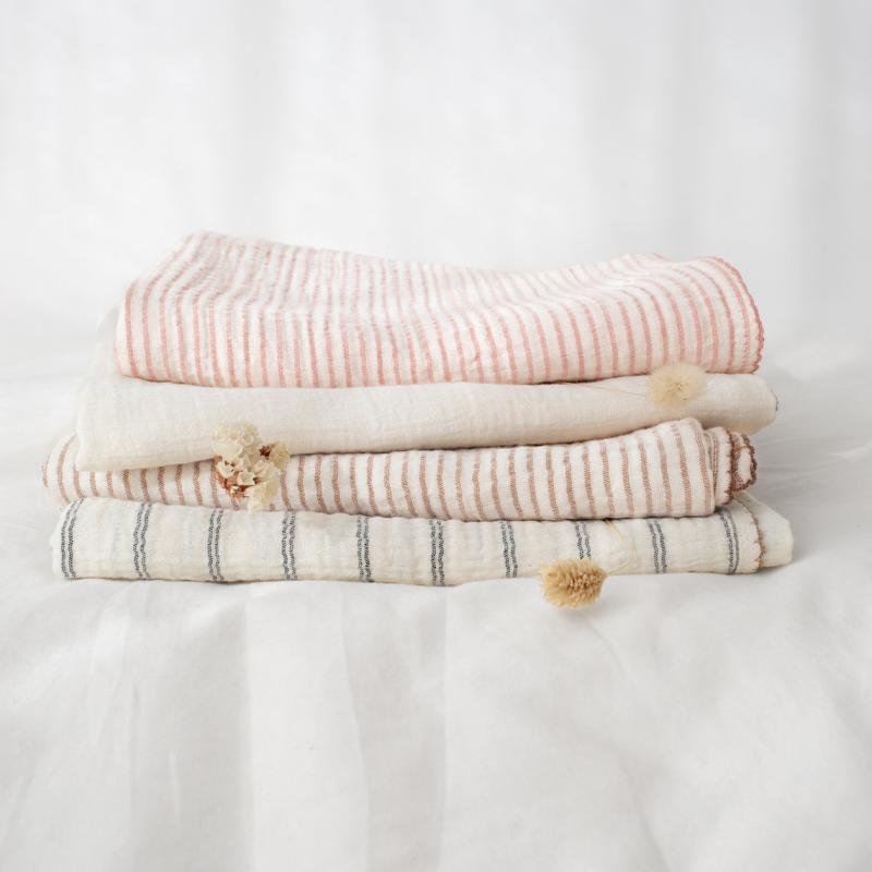 Couverture Swaddle Mousseline Muffin BEMINI lifestyle 3