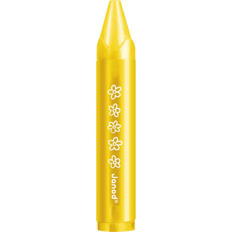 Crayons de Cire Janod crayon jaune