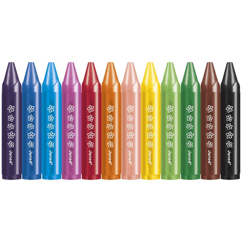 Crayons de Cire Janod crayons