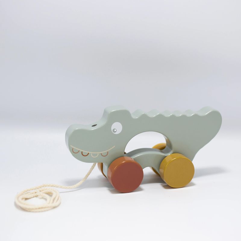 Crocodile À Tirer En Bois Fsc 3kg7 produit