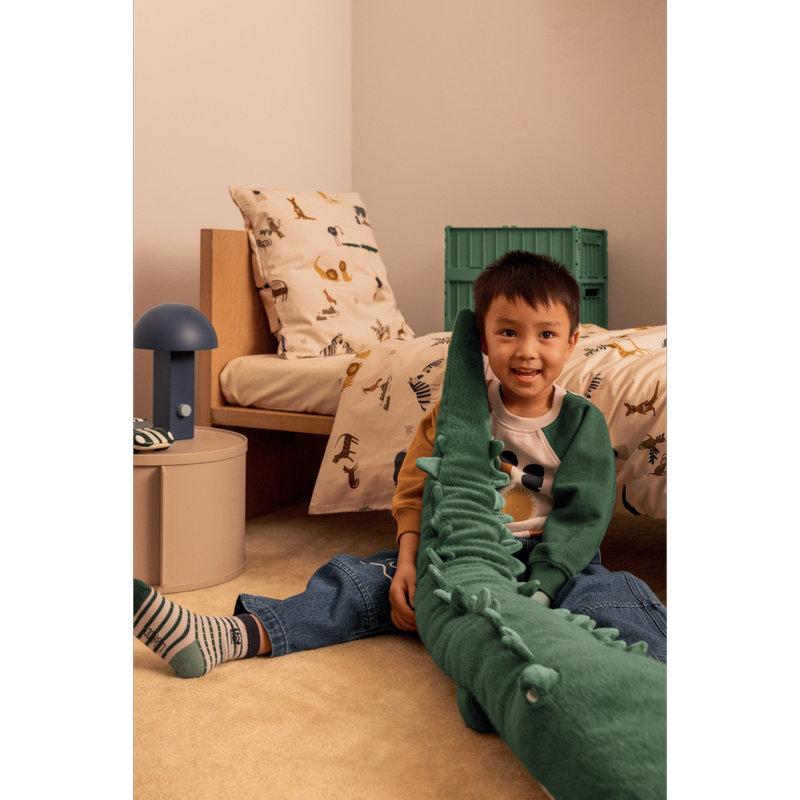 Crocodile en peluche Brayden Carlos Garden green Liewood lifestyle