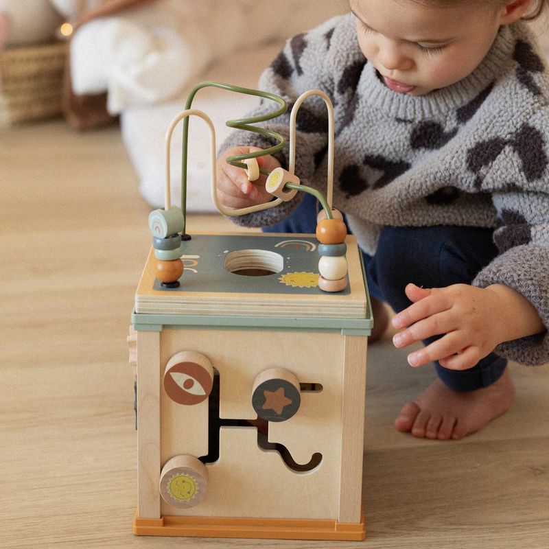 Cube D'activites En Bois Fsc 3kg7 lifestyle 3