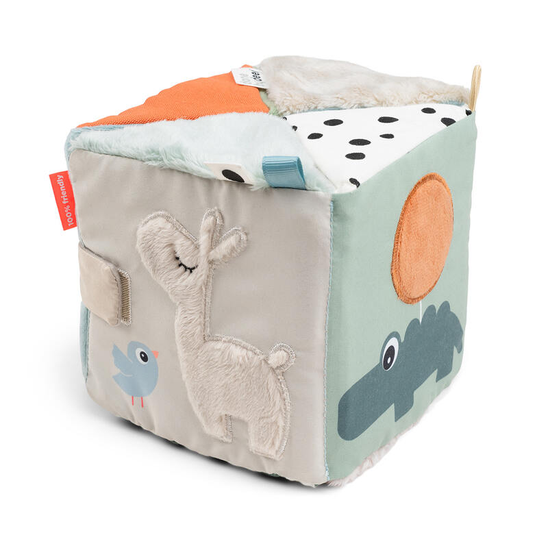 Cube sensoriel dépliable Deer friends Multicolore Done by Deer crocodile