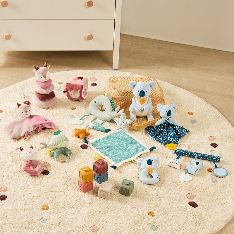 Cubes d'activités souples pour bébé Miniland lifestyle 5