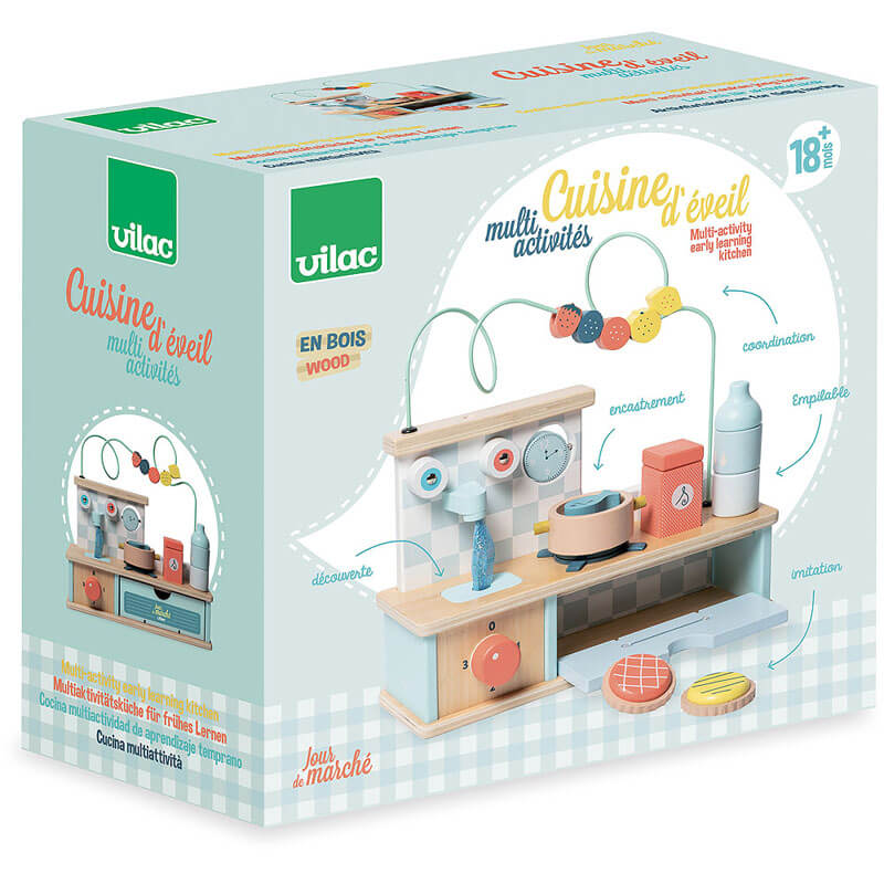 Cuisine d'éveil multi-activités Vilac packaging