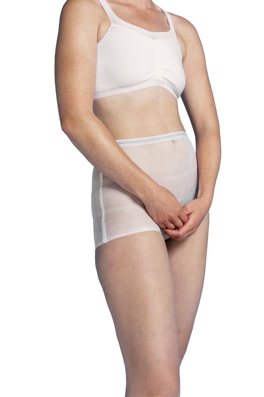 Culotte filet par 4 Blanc carriwell produit